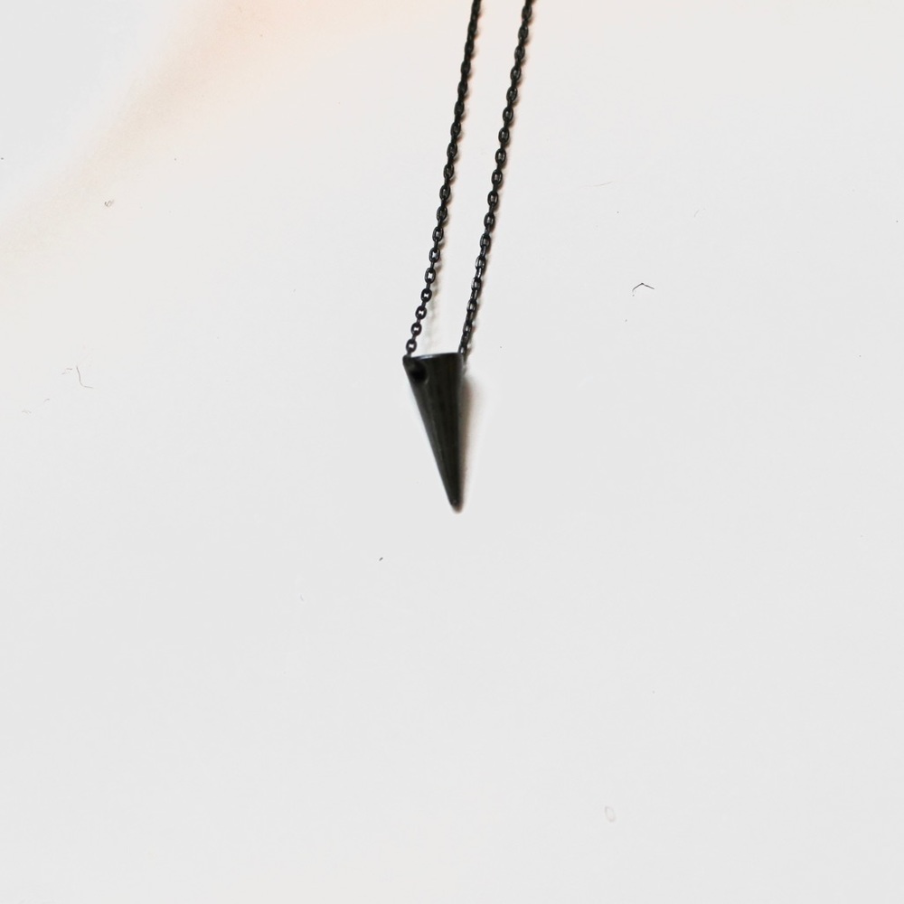 Adorable triangle cone necklace